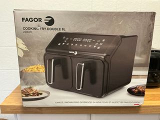 Freidora de aire Fagor doble compartimento