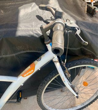 Bicicleta Decathlon Blanca