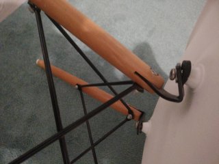Silla Nórdica Blanca y Madera