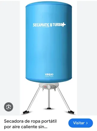 Secadora de Ropa Portátil Secamatic Turbo