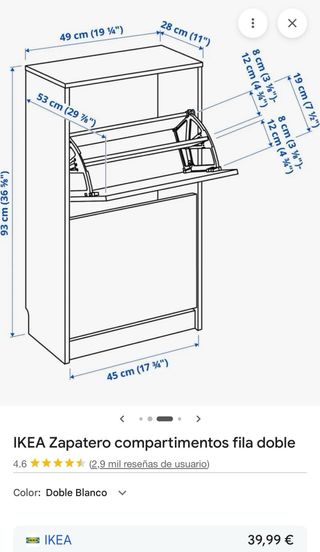Zapatero IKEA