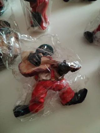 Figuras Jazz Negritos Orquesta de porcelana