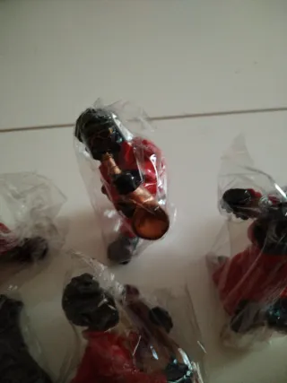Figuras Jazz Negritos Orquesta de porcelana