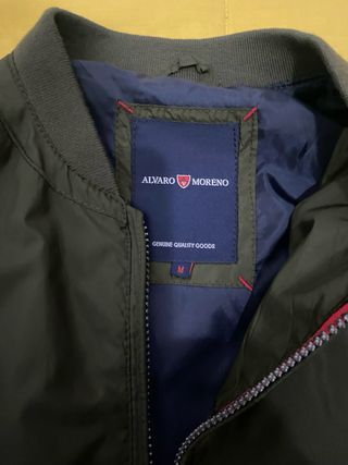 Cazadora Bomber Alvaro Moreno Verde Talla M