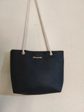 Bolso de hombro negro mujer –elegante y barato 6€