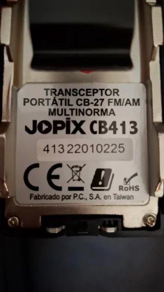 Radio JOPIX CB413 Negra