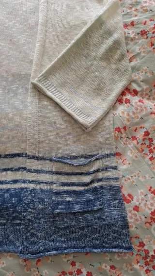 Chaqueta de punto con degradado