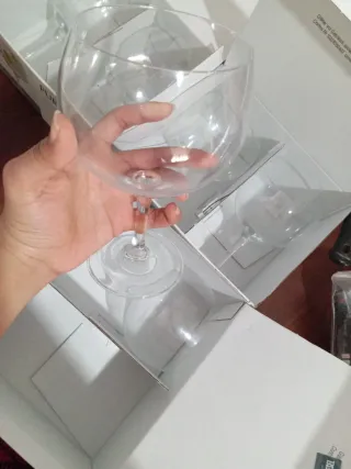Set de 6 Vasos .   uno con 3€ y dos con 5€