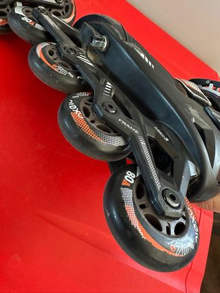 Patines en línea Oxelo negros talla 32-35