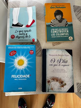 Regalo estos 4 libros