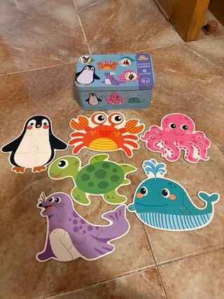 Puzzles de animales para niños
