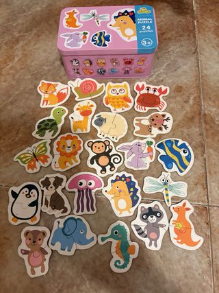 Puzzles de animales para niños