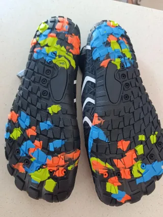 Escarpines, cangrejeras niño negros Sport.s NUEVOS