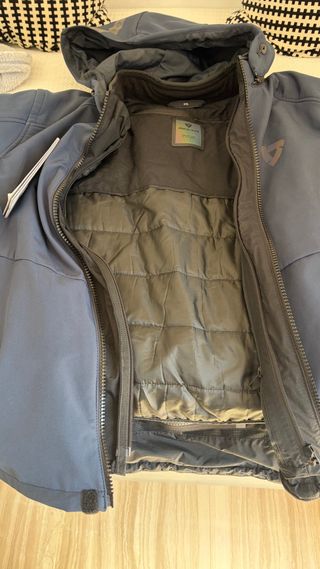 Chaqueta Moto Revit Azul Talla L