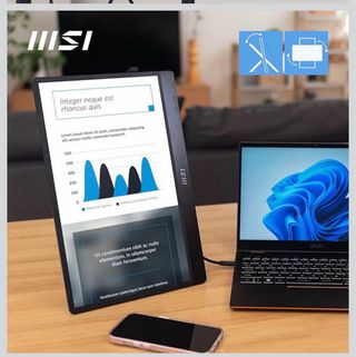 Monitor Portátil MSI Pro MP161 E2U 15.6 FHD