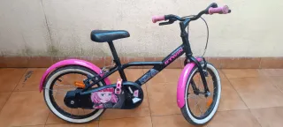 Bicicleta Infantil B'TWIN 16'' Spy Hero Girl