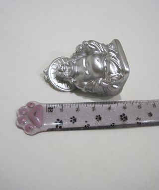 Statuetta Buddha Argento