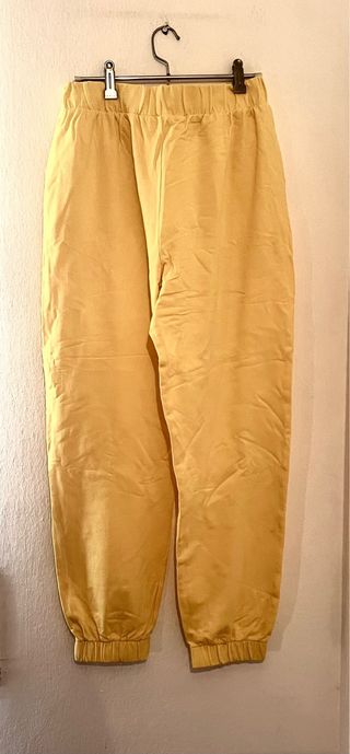 Pantalón de chándal amarillo Destello Talla L