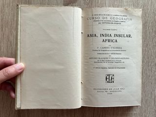Curso de Geografía: Asia, India Insular, Africa