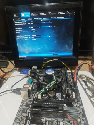 Placa Base Gigabyte Intel + CPU + RAM