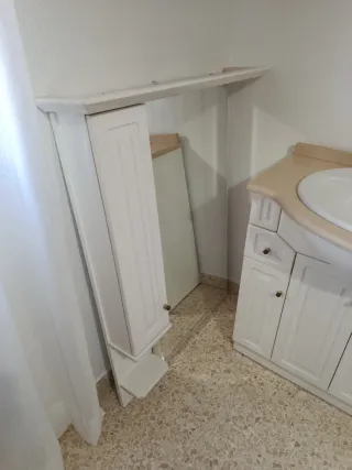 Mueble de baño clásico completo con espejo!