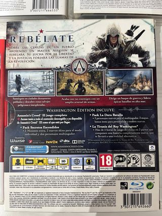Pack 5 Juegos PS3 Assassin's Creed