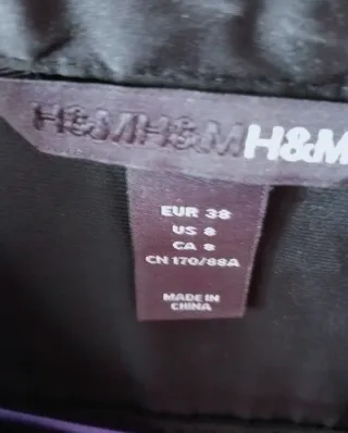 2 Blusas Negras Talla 38, como nuevas