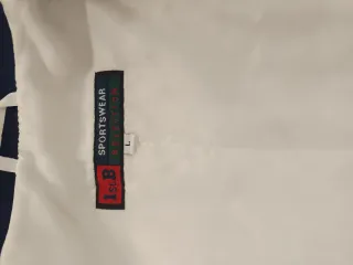 Chaleco Vintage Hombre Rojo y Blanco nuevo