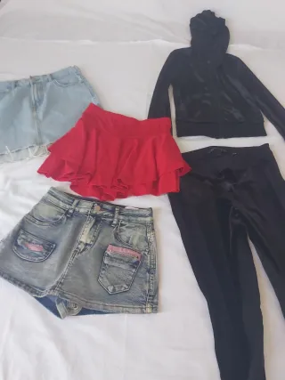 Lote Ropa Talla S: Faldas, Pantalón y Chaqueta