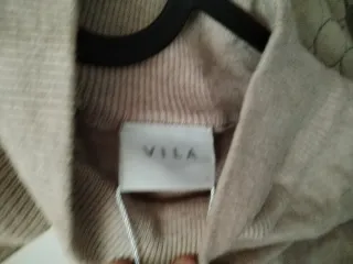 Chaleco punto Vila Talla L crema