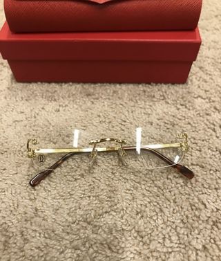 Gafas Cartier Oro