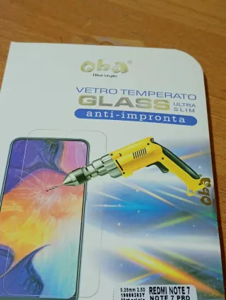 PELLICOLA VETRO TEMPERATO PER SMARTPHONE REDMI