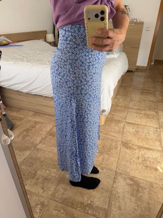 Faldas midi estampadas florales