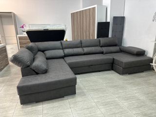 Sofa Rinconera Italia Tela MicroFibra NUEVO!