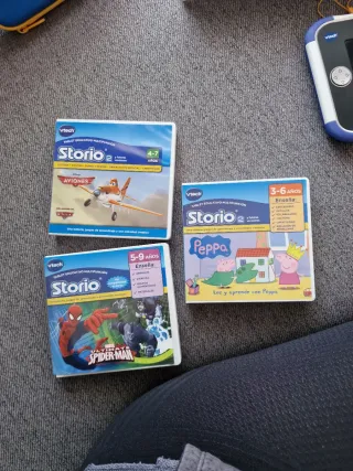 Tablet Educativa Vtech Storio3S +3 juegos+ funda