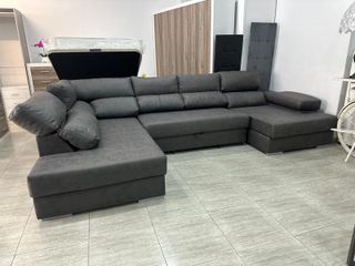 Sofa Rinconera Italia Tela MicroFibra NUEVO!