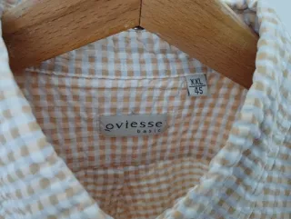 Camicia uomo cotone maniche corte XXL