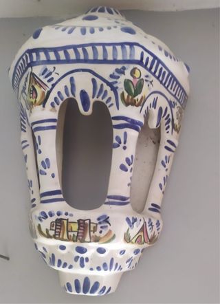 Farol andaluz de Cerámica Pintado a Mano