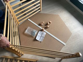 Parque infantil hexagonal Roba Laufgitter