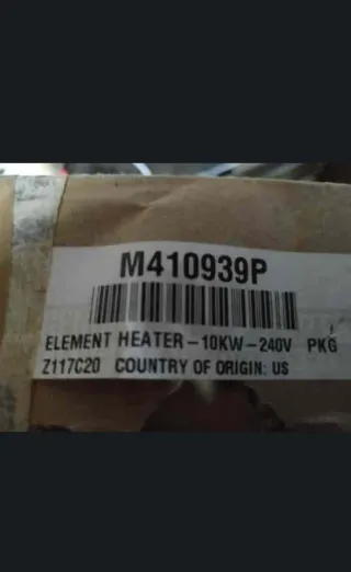 Resistencias Secadora Girbau M4 10939P