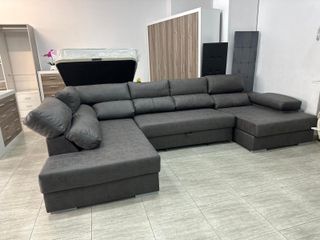 Sofa Rinconera Italia Tela MicroFibra NUEVO!