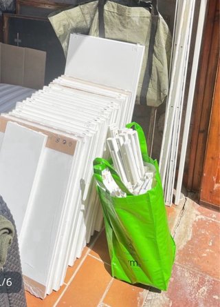 Estantería modular Algot IKEA blanca