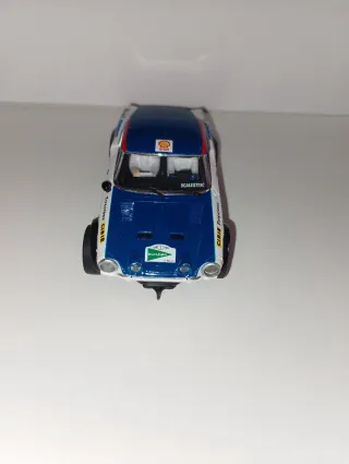 Coche Scalextric Fiat 124 Abarth Rally