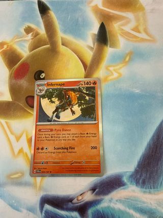 Carta Pokémon Infernape 140 HP verdadera