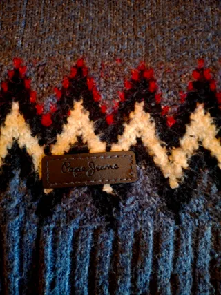 Jersey Pepe Jeans Fair Isle Azul