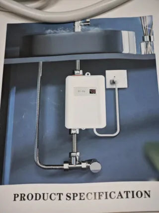 Calentador Agua Eléctrico Instantáneo Mini