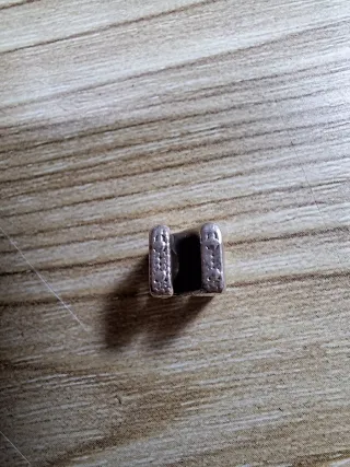Dije Letra N Plata