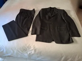 Traje de caballero 3 piezas gris marengo