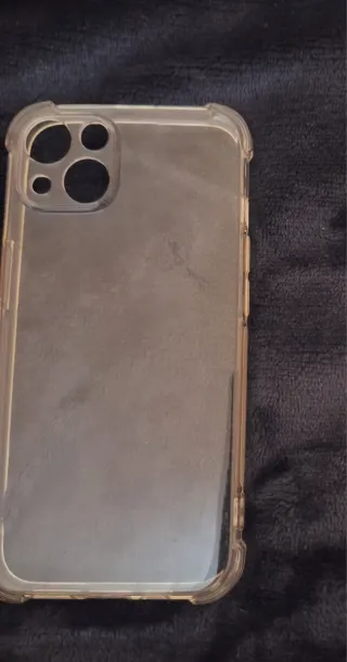 Funda protectora transparente para iPhone