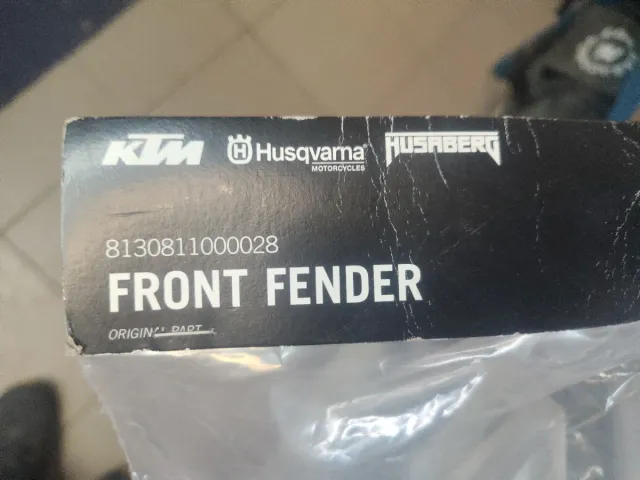 Guardabarros delantero Husqvarna